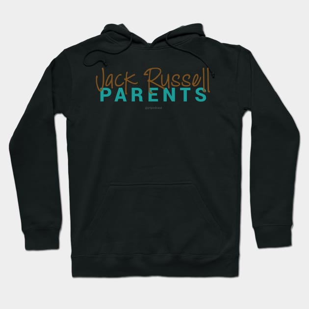 Jack Russell Parents Logo Hoodie by Jack Russell Parents